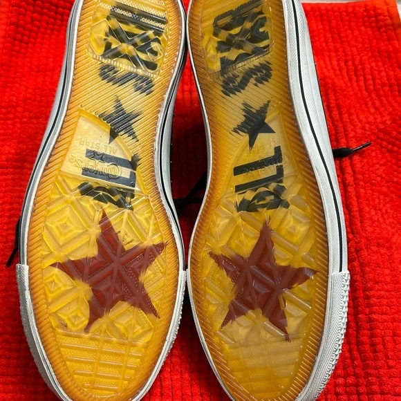 Converse X John Varvatos Black High-Top Men’s Leather Sneakers - Picture 4 of 7